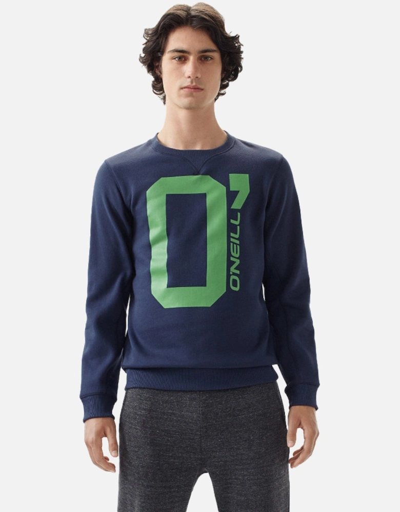 Mens O' Slim Fit Warm Graphic Sweatershirt Jumper