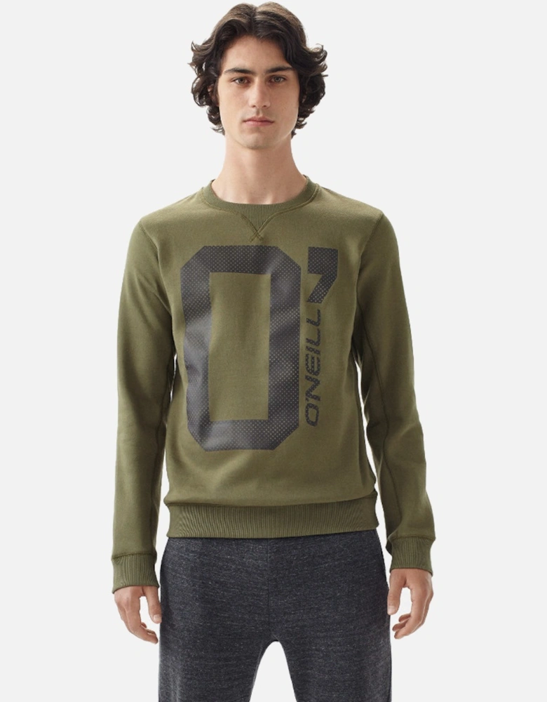 Mens O' Slim Fit Warm Graphic Sweatershirt Jumper