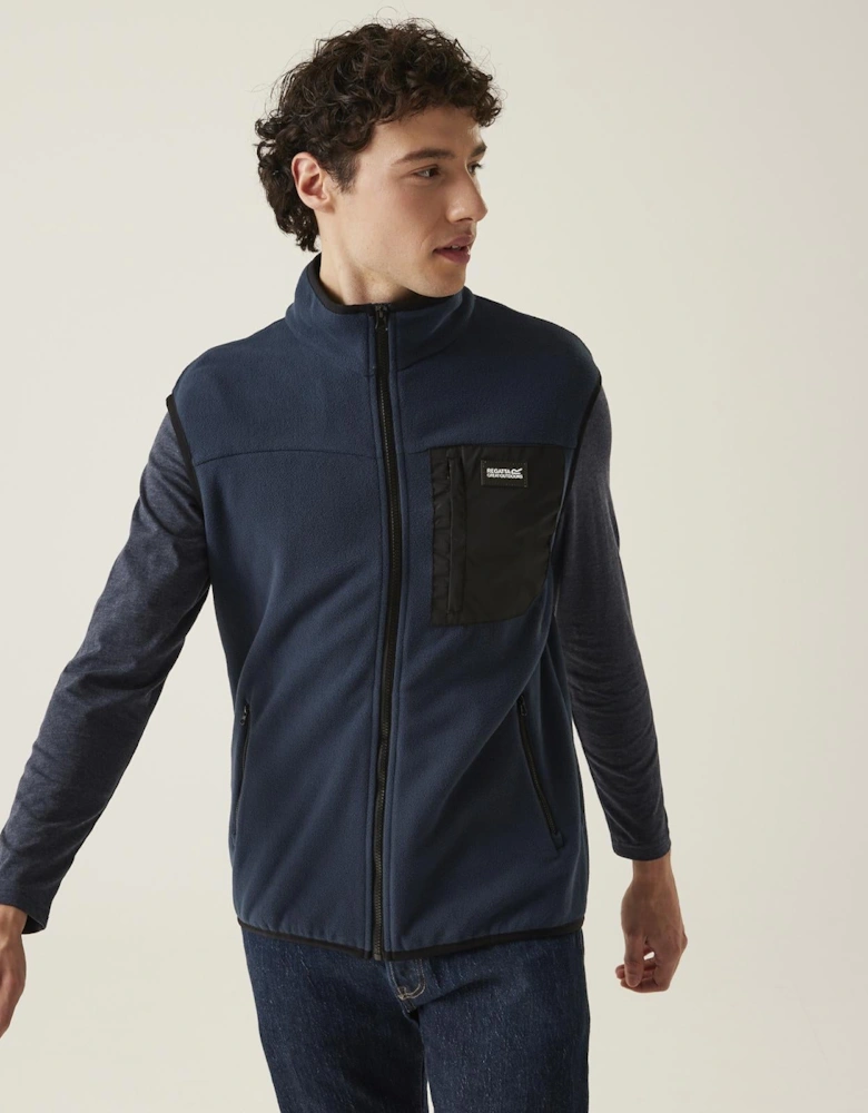 Mens Frankie Full Zip Fleece Gilet