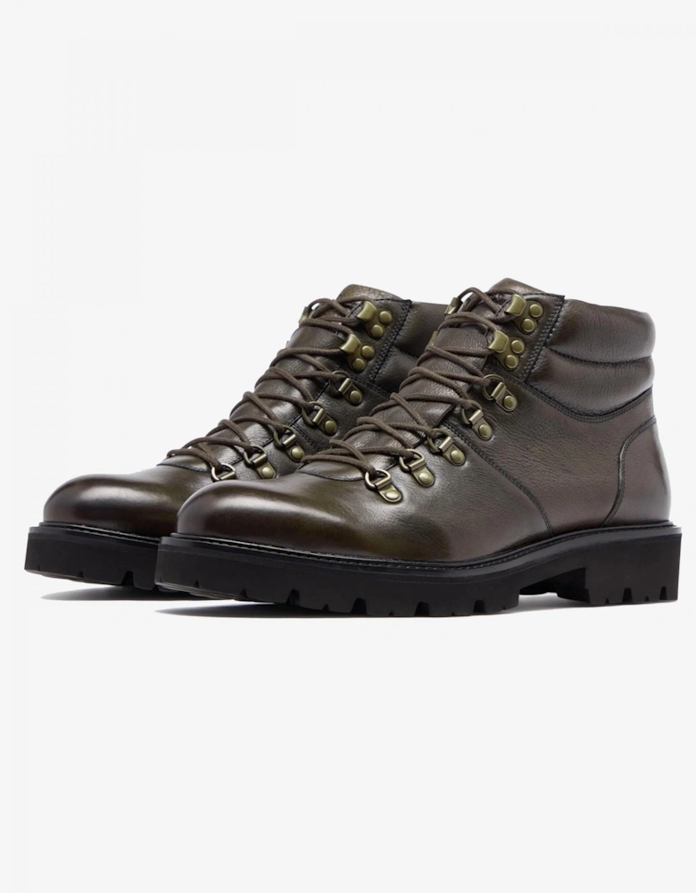 Helford Mens Soft-Milled Calf Leather Walking Boots