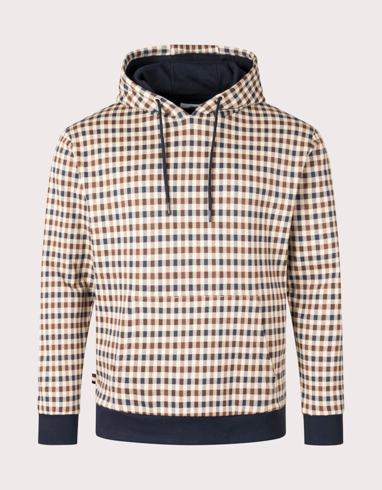 Active Club Check Hoodie