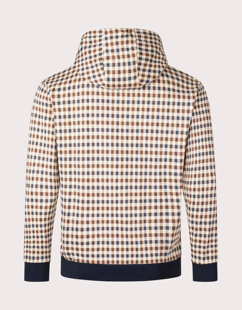Active Club Check Hoodie