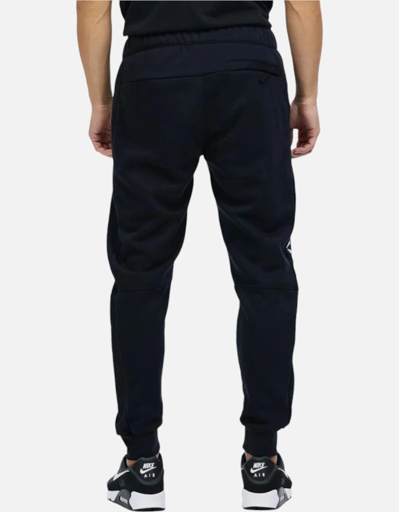 Mens Jogger Sweat Black Sports Casual Running Trouser Bottom