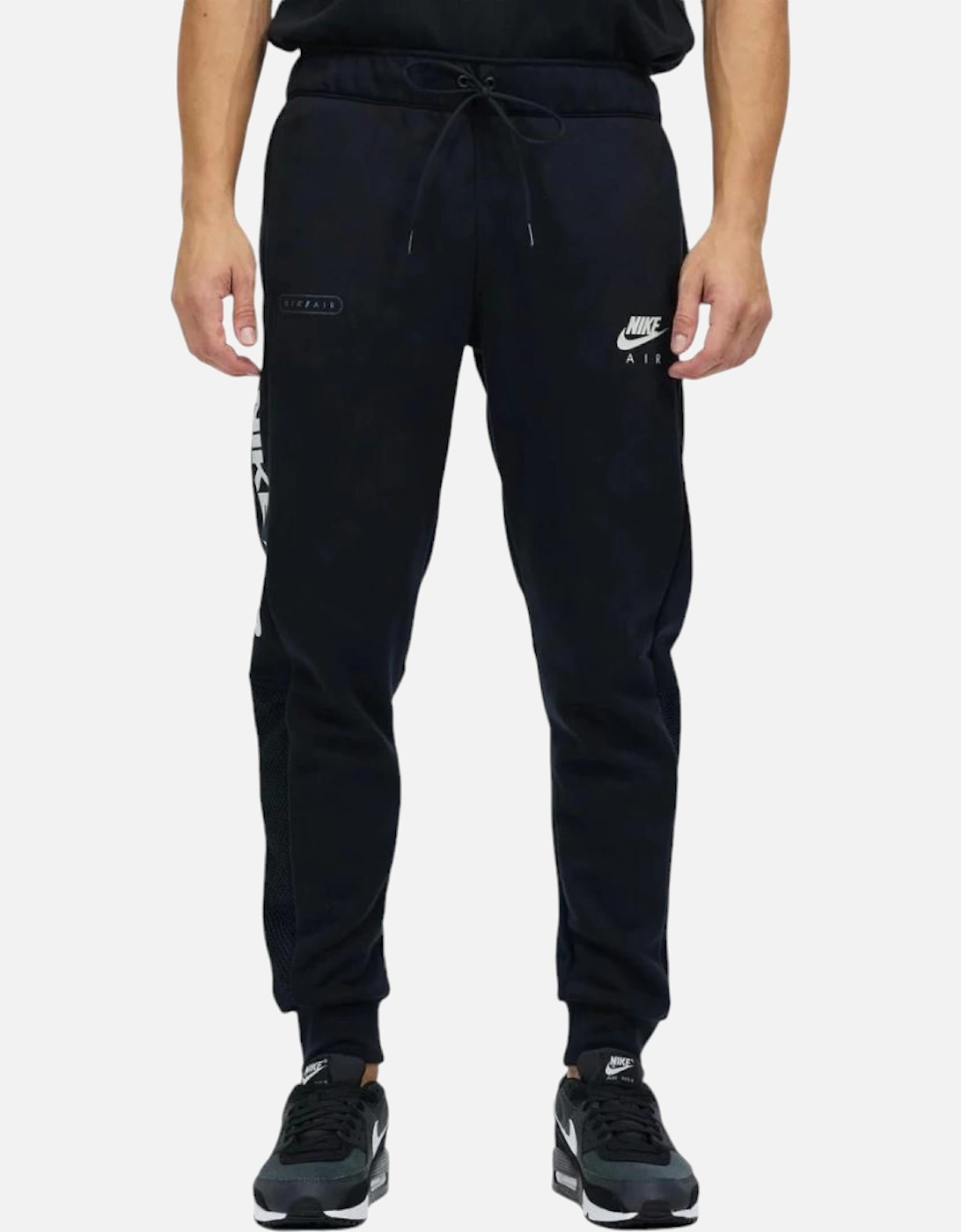 Mens Jogger Sweat Black Sports Casual Running Trouser Bottom