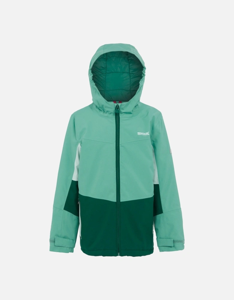 Girls Highton V Full Zip Padded Waterproof Jacket