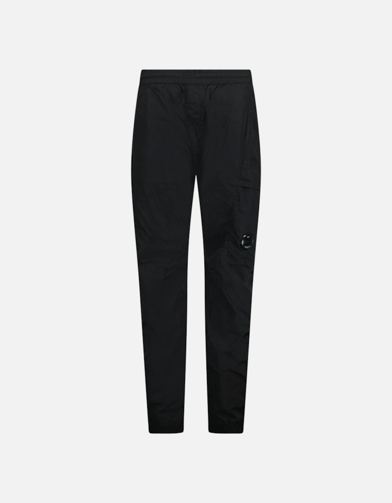 Nylon Chrome R Cargo Pants Black