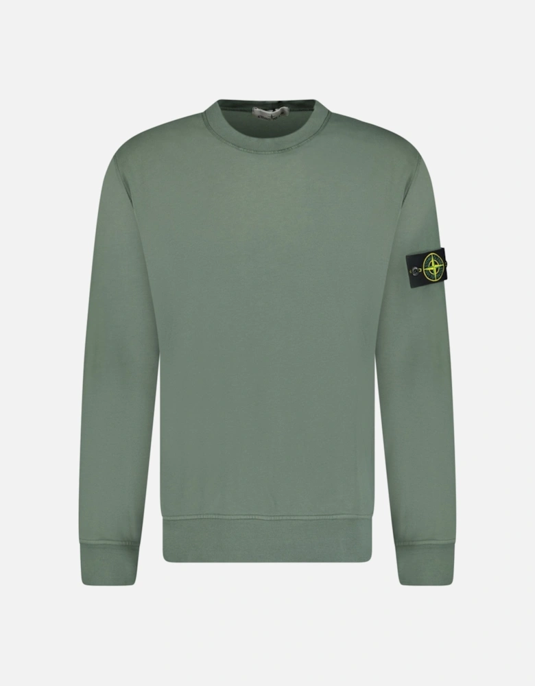 Crew Neck Sweatshirt Musk Green