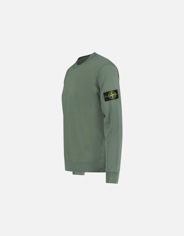 Crew Neck Sweatshirt Musk Green