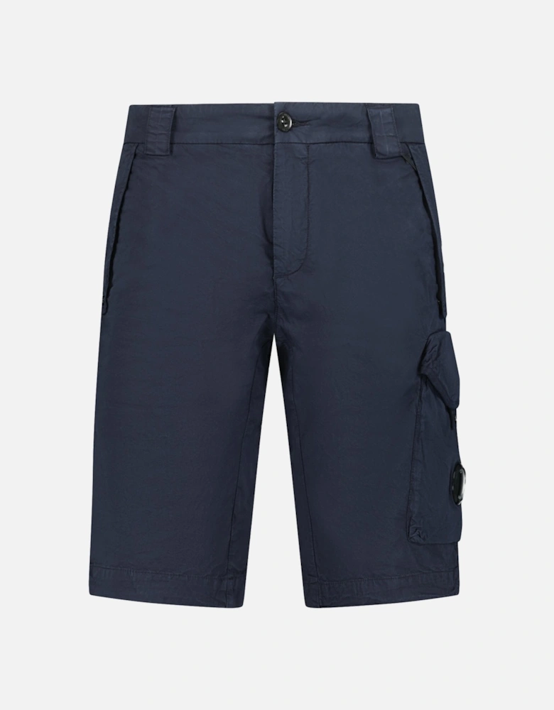 Twill Bermuda Cargo Shorts Navy