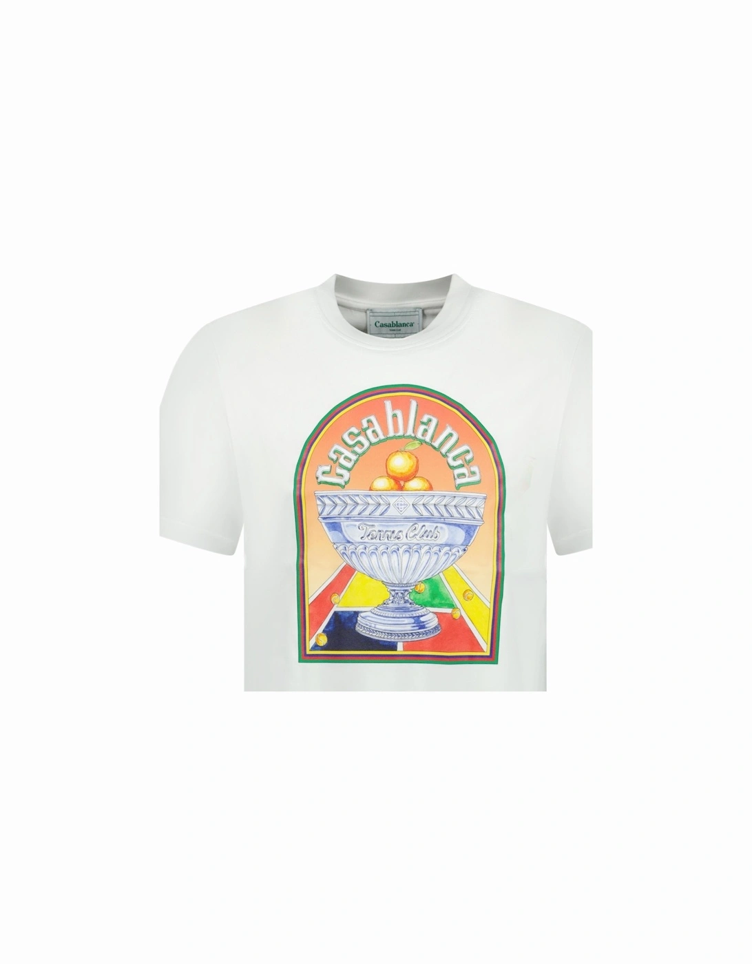 'Terrain' D'Orange T-Shirt White