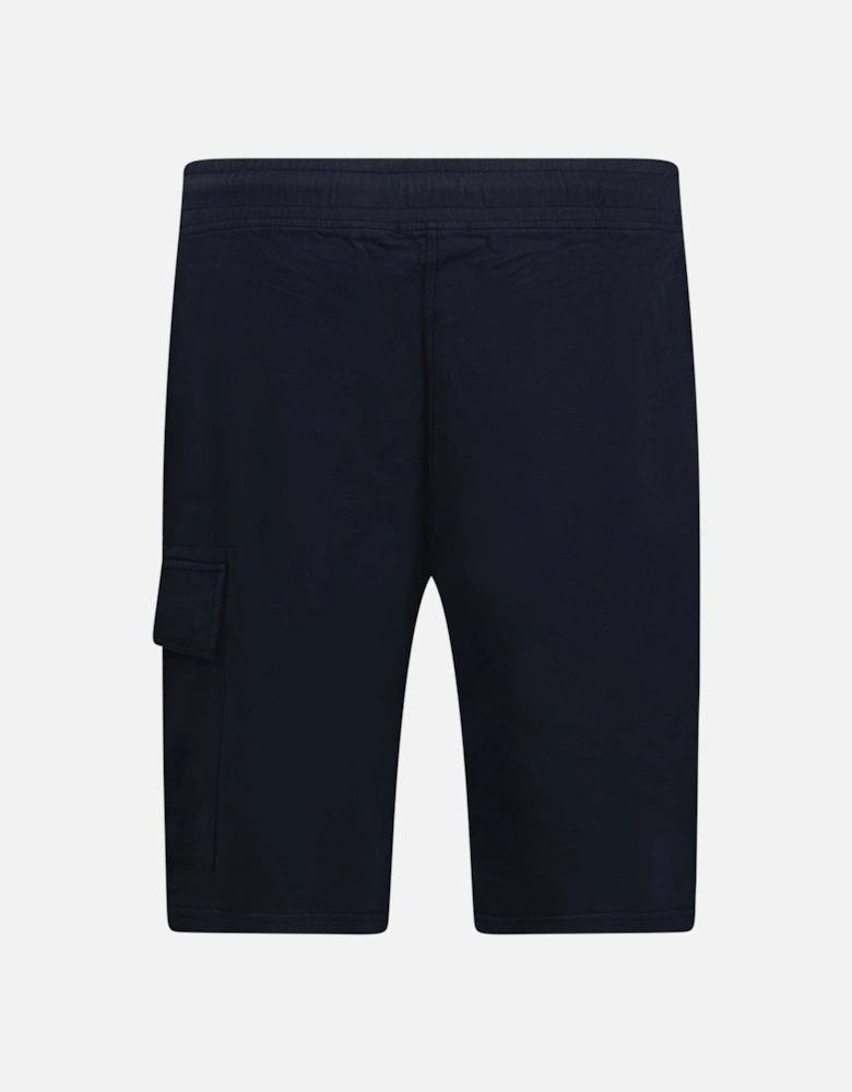 Light Fleece Lens Sweat Shorts Navy