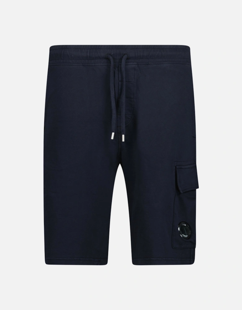 Light Fleece Lens Sweat Shorts Navy