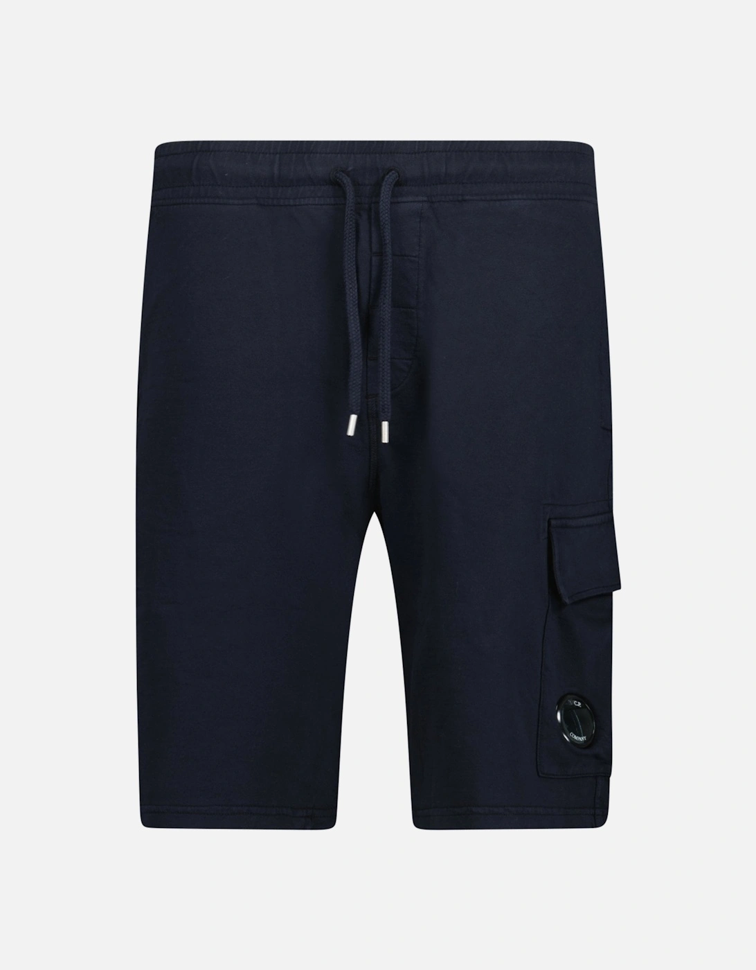 Light Fleece Lens Sweat Shorts Navy, 4 of 3