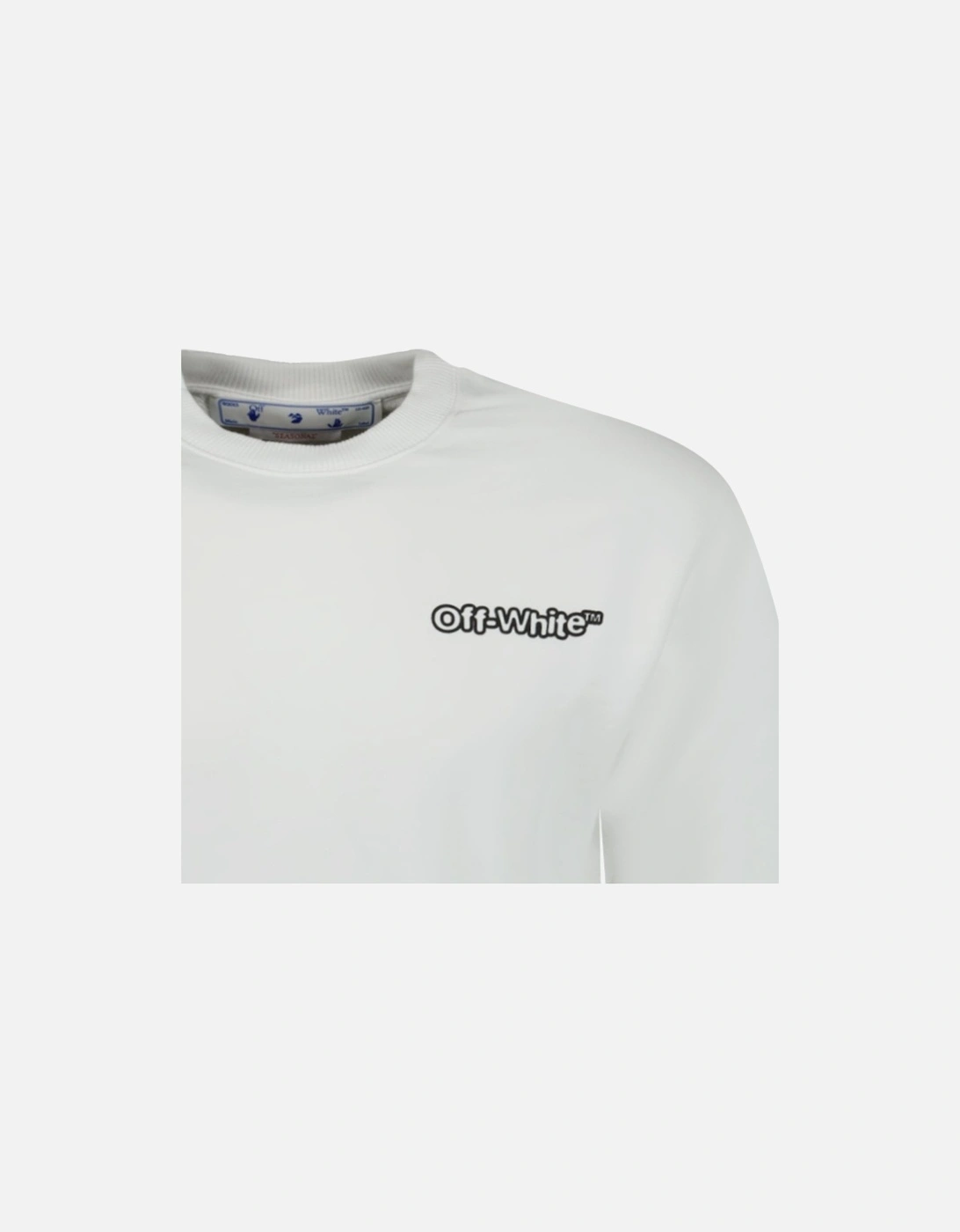 'Blur' Sweatshirt White