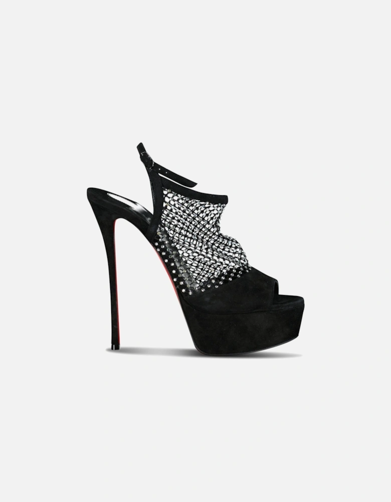 Plougesta Alta Strass Fishnet Heels