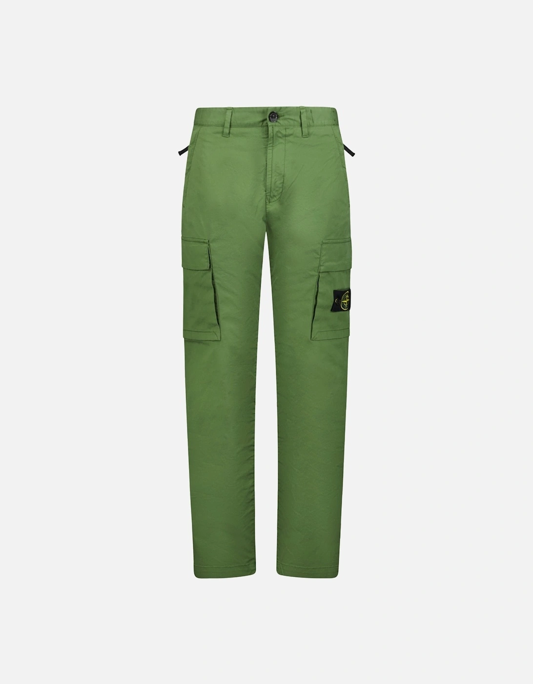 Tapered Logo Cargo Trousers Green, 4 of 3