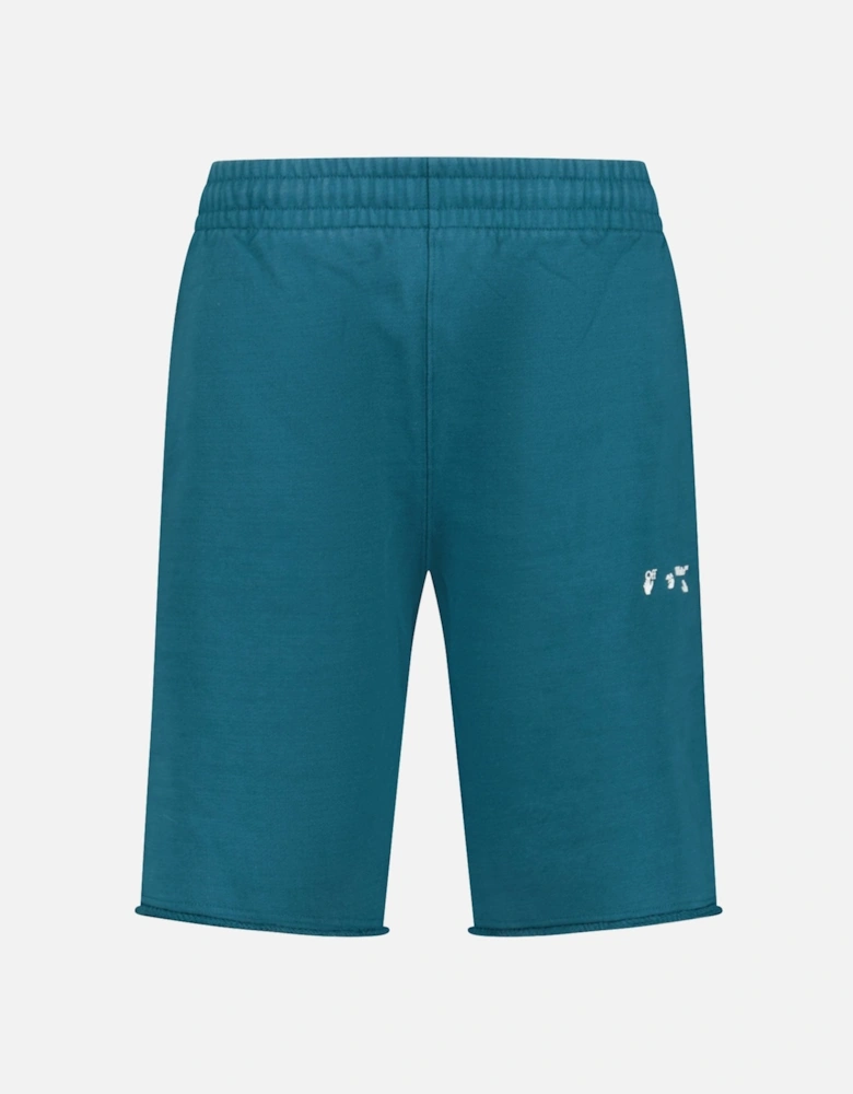 Cotton Sweat Shorts Duck Green