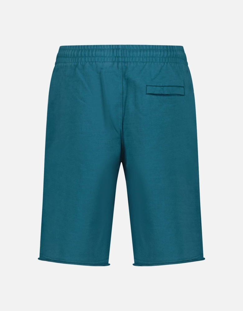 Cotton Sweat Shorts Duck Green