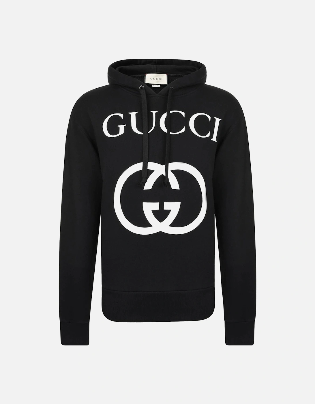 Logo Hoodie Sweatshirt Black, 4 of 3