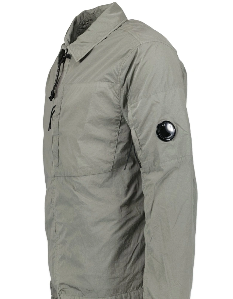 Chrome-R Lens Overshirt Jacket Grey