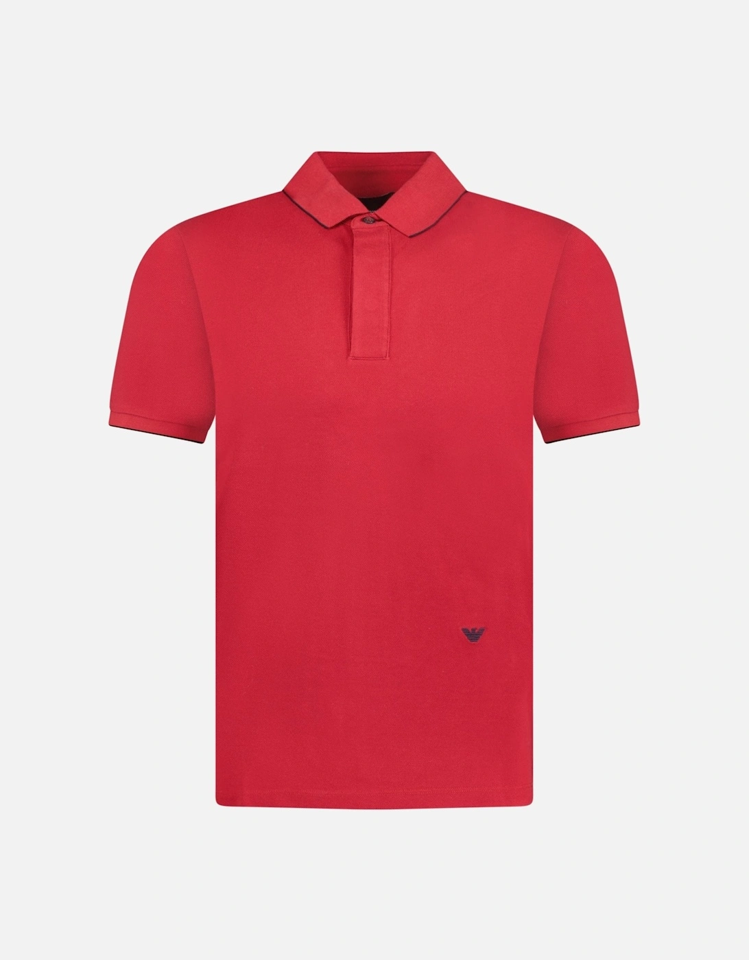 Collar Polo T-Shirt Red, 3 of 2