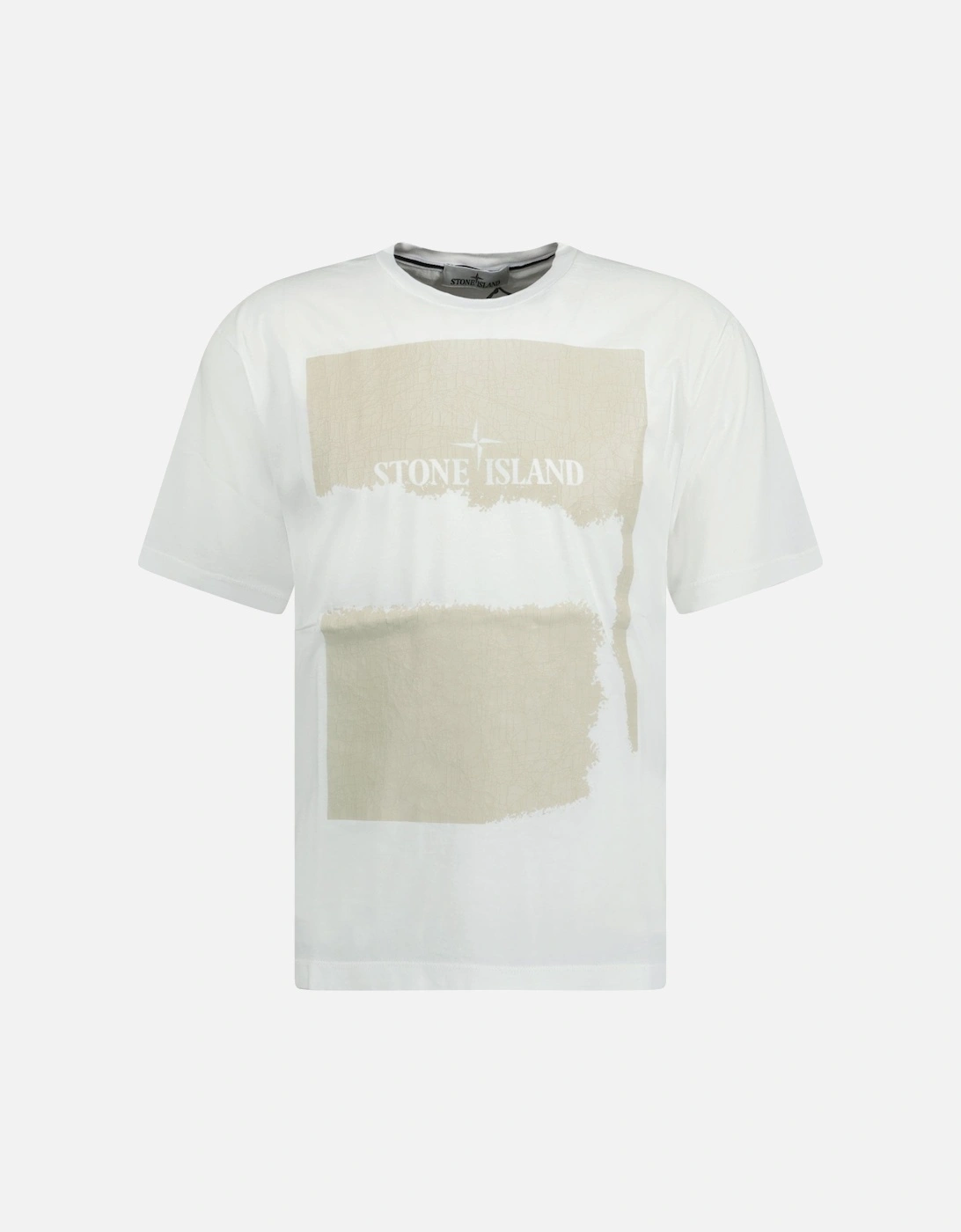 Scratched Logo Print T-Shirt White, 3 of 2