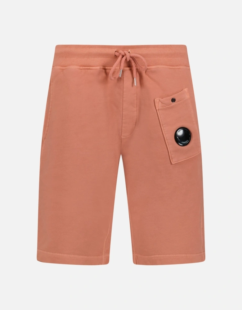 Bermuda Cotton Lens Shorts Coral