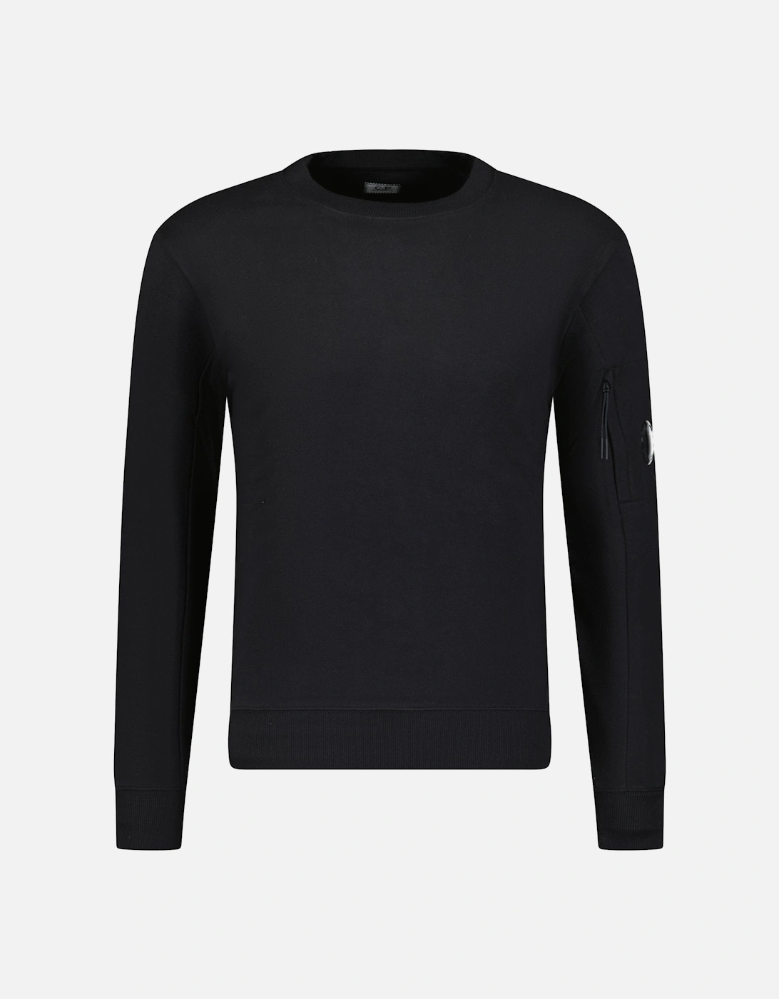 Diagonal Raised Arm Lens Sweatshirt Black, 3 of 2
