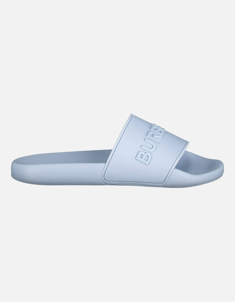 Logo Tech Furley Sliders Sky Blue