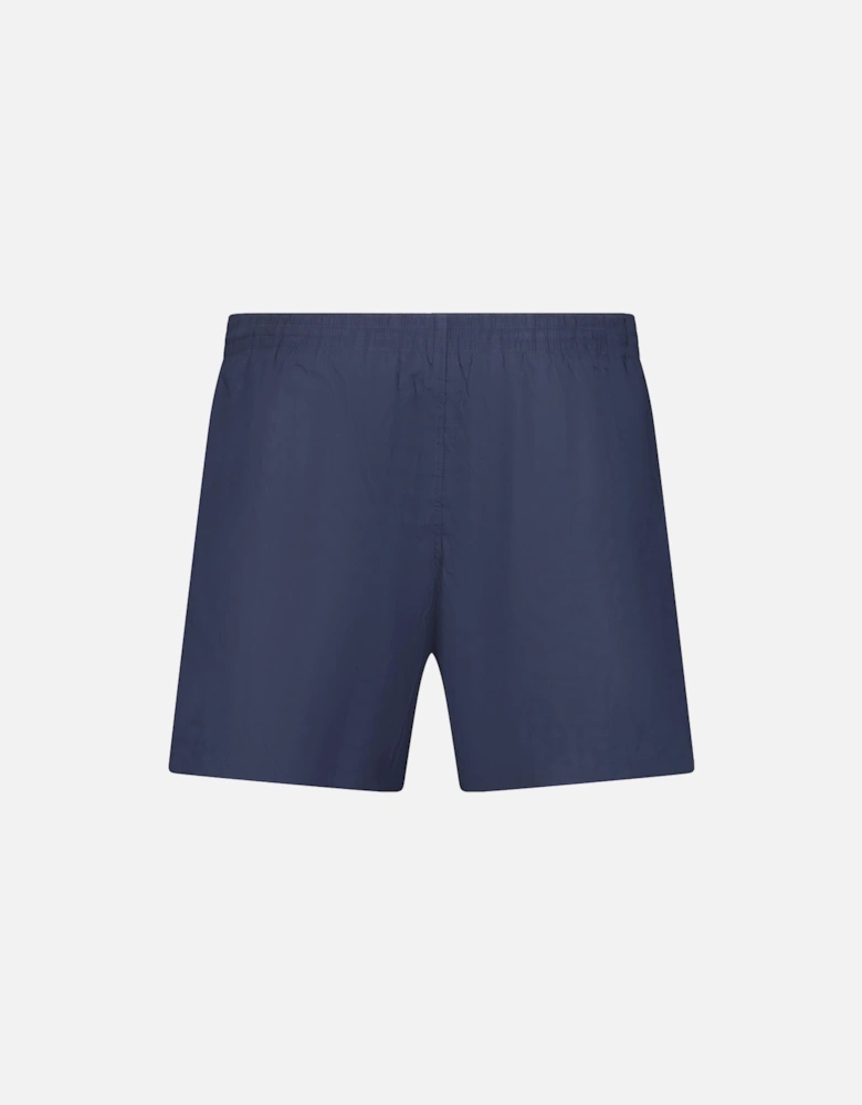 FF Print Nylon Swim Shorts Navy