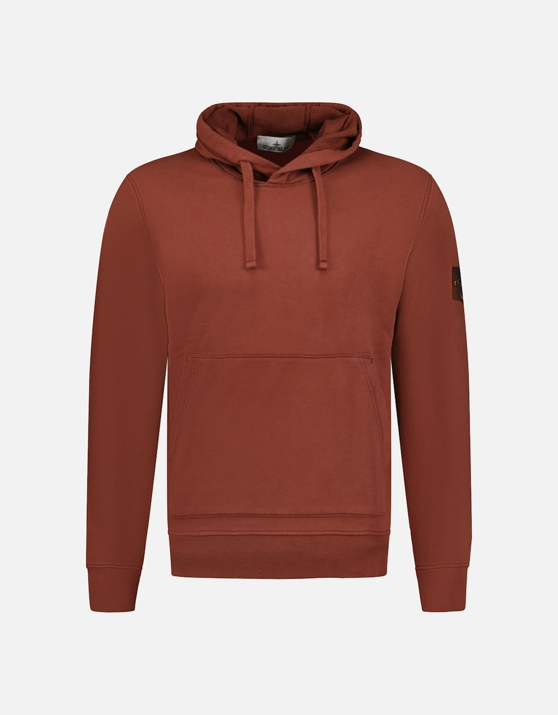 Cotton Hoodie Sweatshirt Maroon, 3 of 2