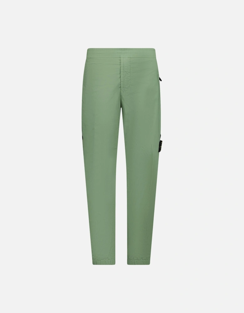 Cotton Cargo Trousers Green