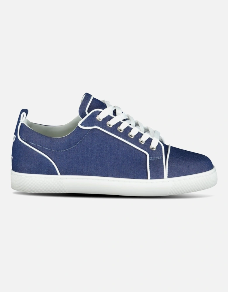 'Varsijunior' Sneakers Denim & White