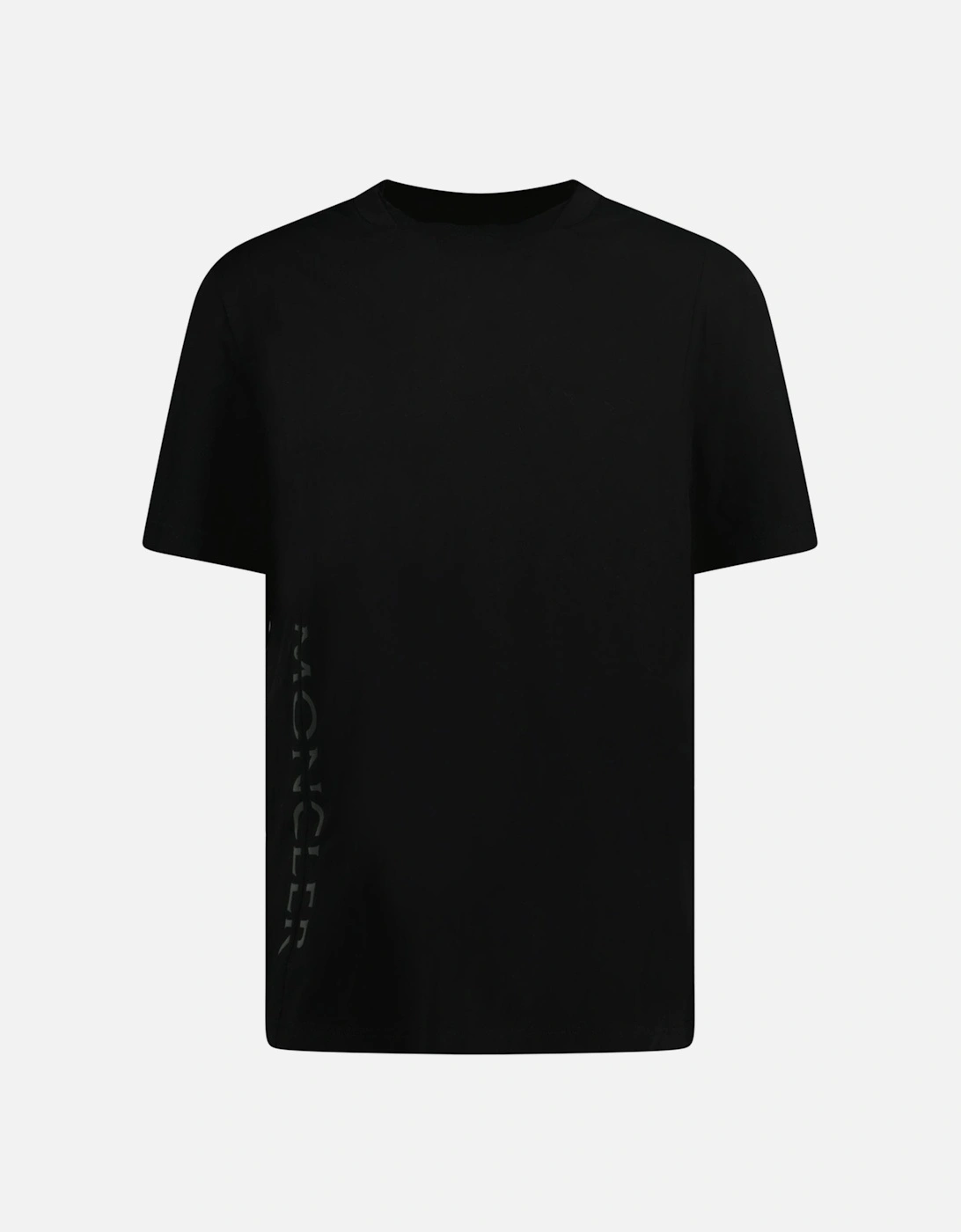 Side Reflective Writing Logo T-Shirt Black, 4 of 3