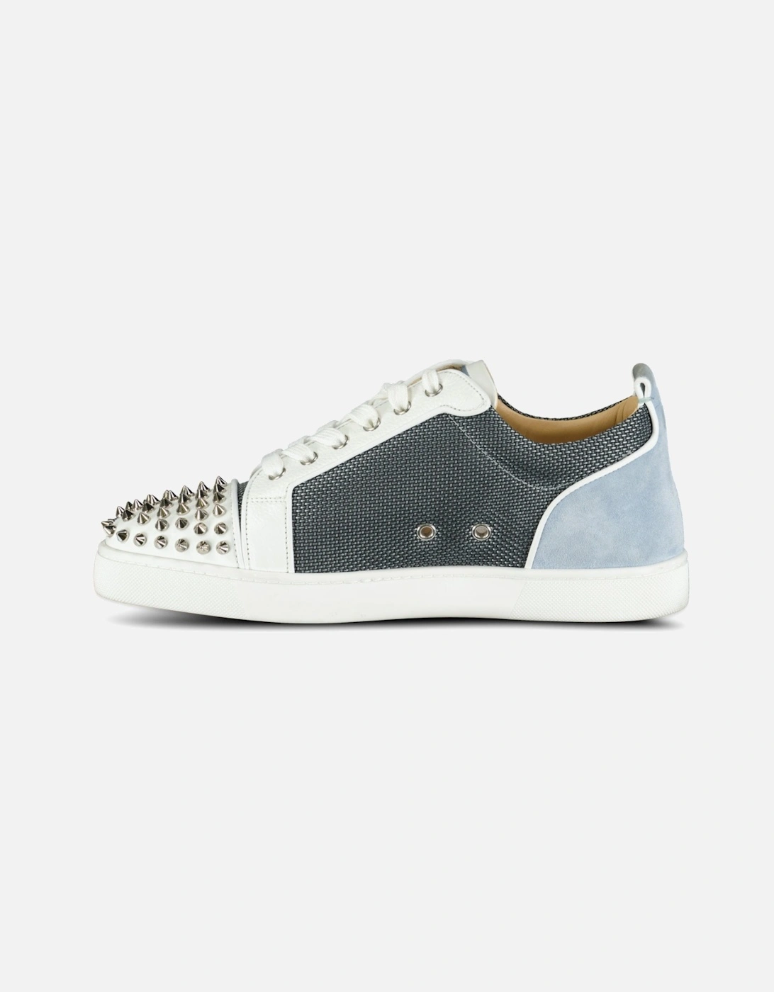 Spikes Orlato Sneakers White & Light Blue