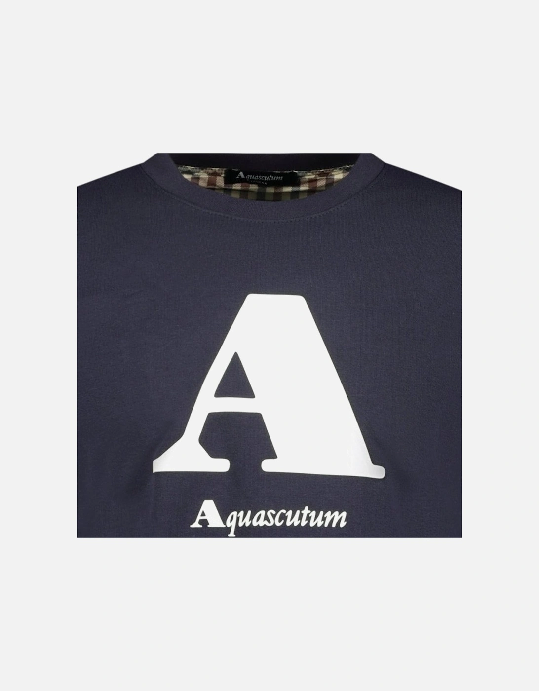 Chest Logo Sweatshirt Navy