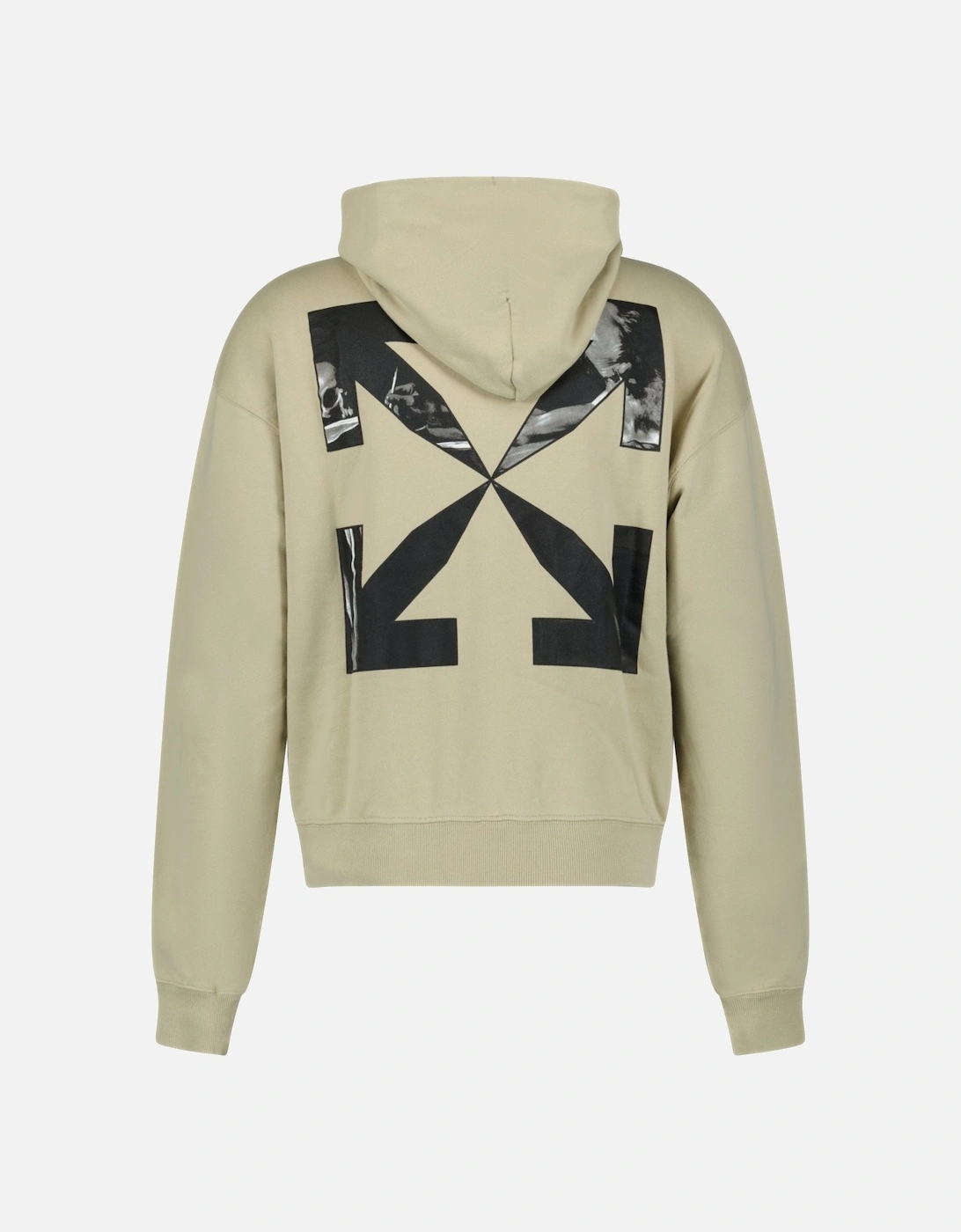 Hooded Sweatshirt Light Beige