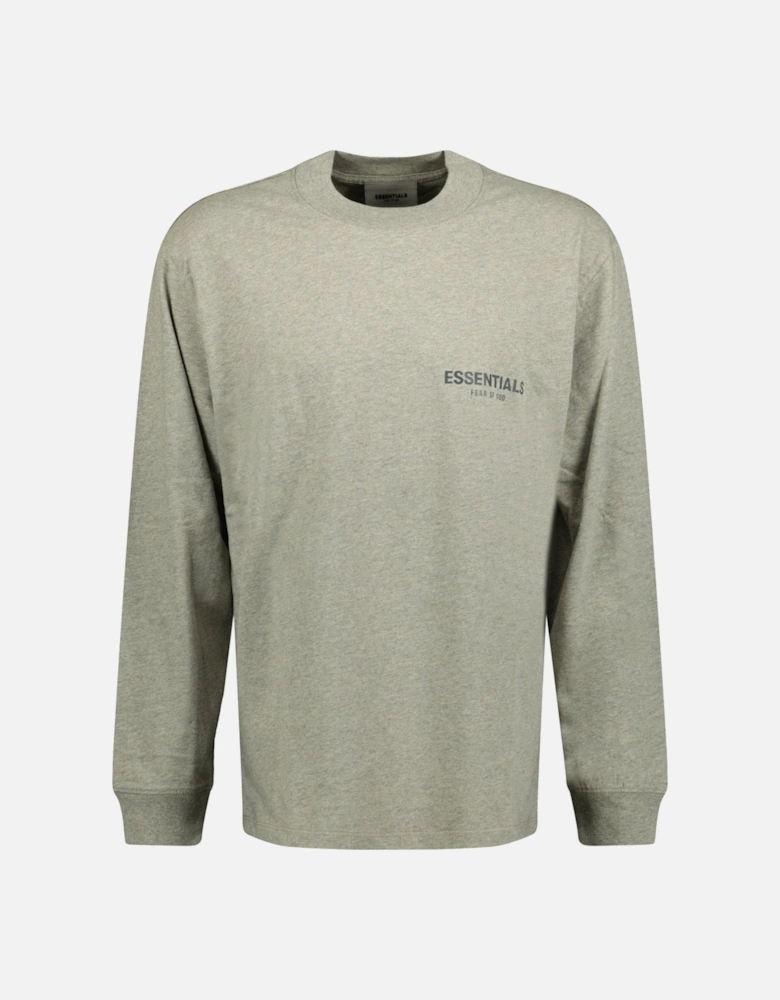 Long Sleeve T-Shirt Heather Oat (Grey)