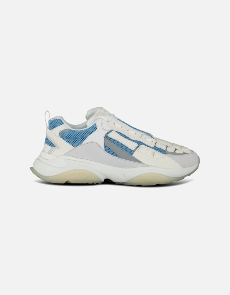 Bone Runner Leather & Mesh Blue & White