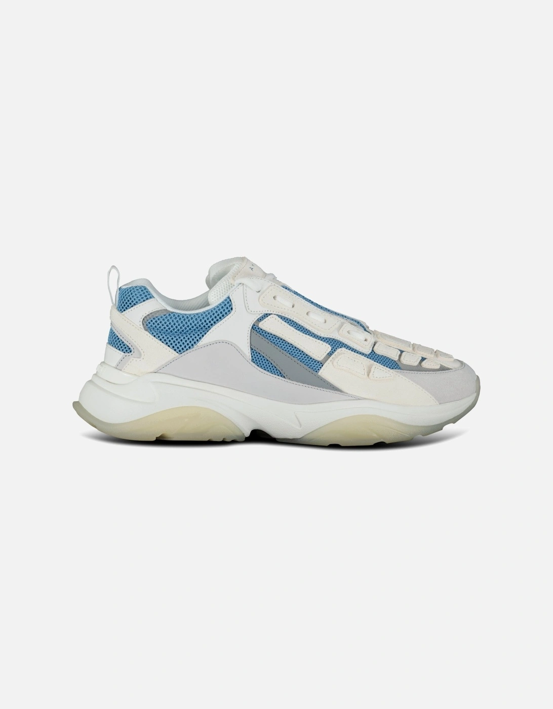 Bone Runner Leather & Mesh Blue & White, 5 of 4