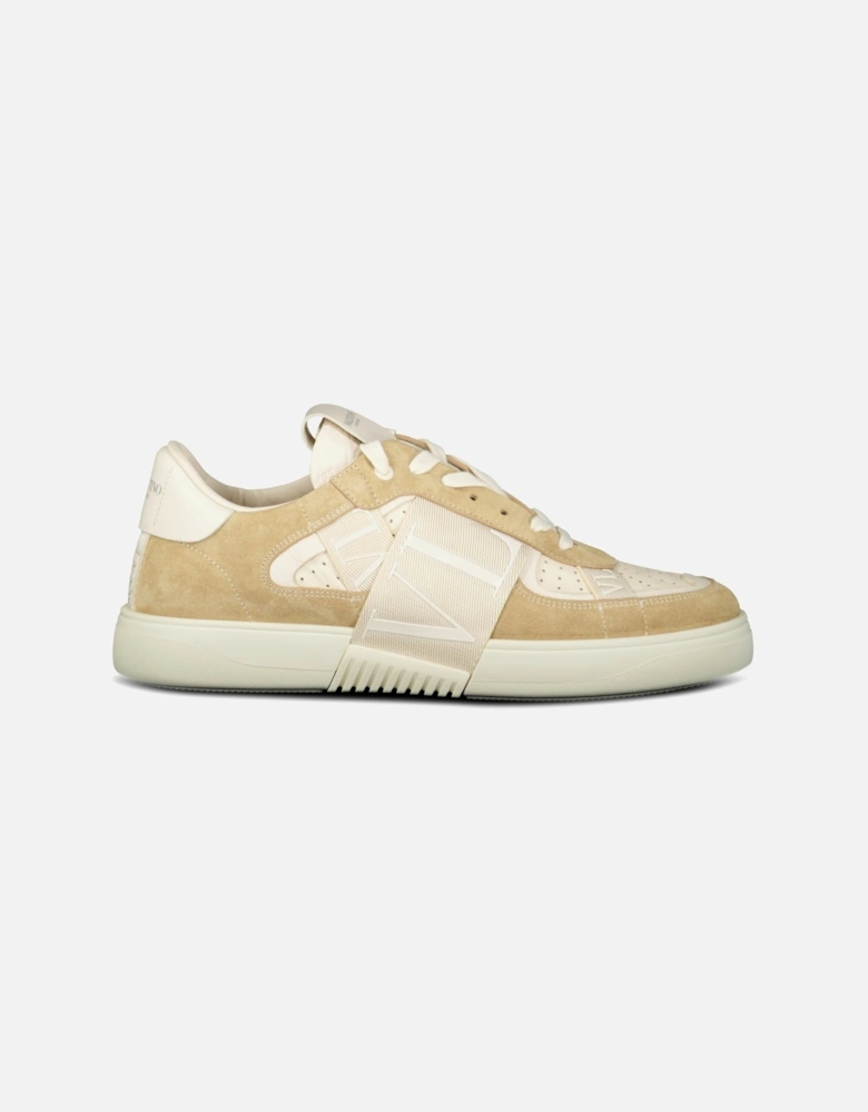 VLTN Trainers Ivory & Beige