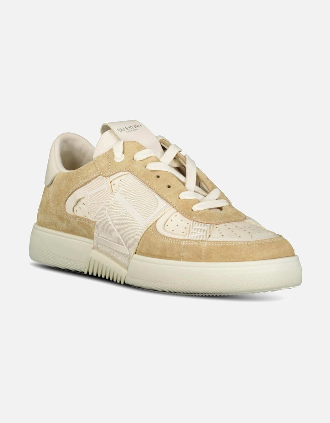 VLTN Trainers Ivory & Beige