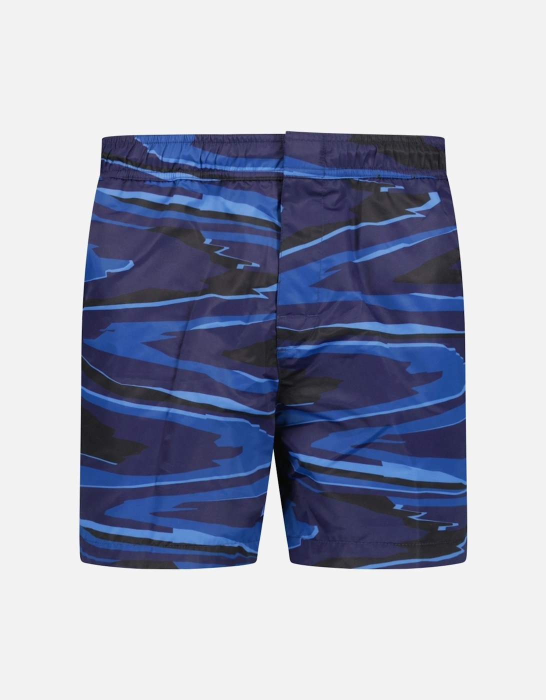 Camouflage Pattern Swim Shorts Navy, 3 of 2