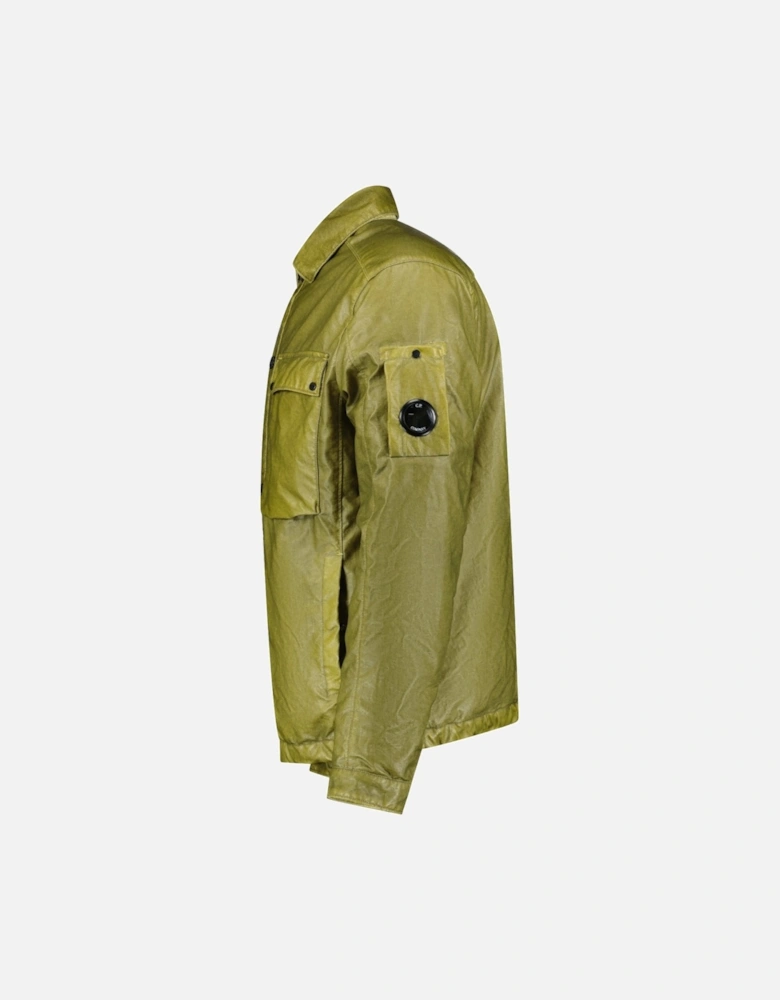 Padded Overshirt Lens Jacket Olive