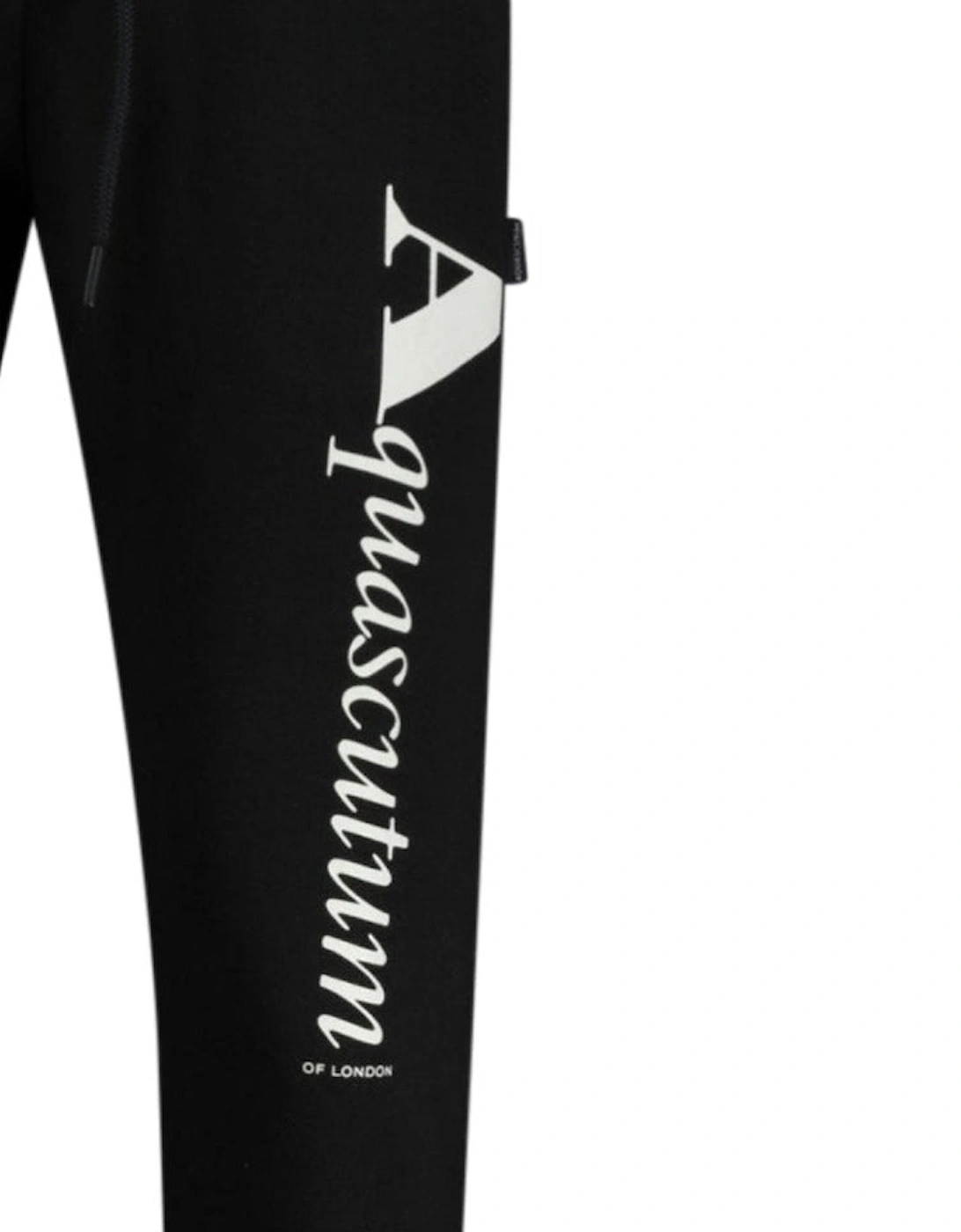 Classic Logo Tracksuit Bottoms Black