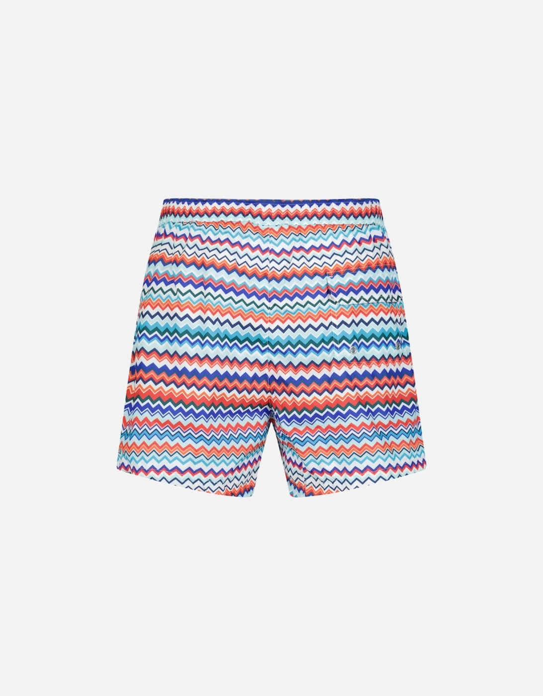 Zig Zag Swim Shorts Multi Colour