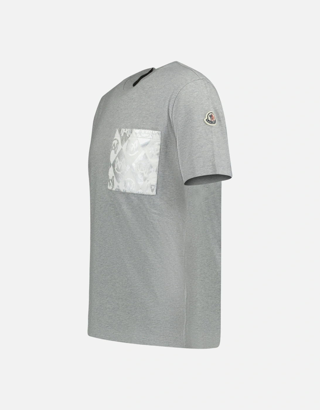 Patch Pocket Logo T-Shirt Grey