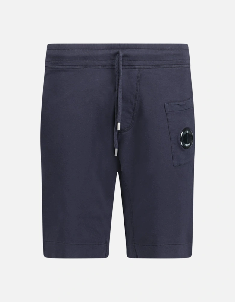 Bermuda Light Fleece Lens Shorts Navy