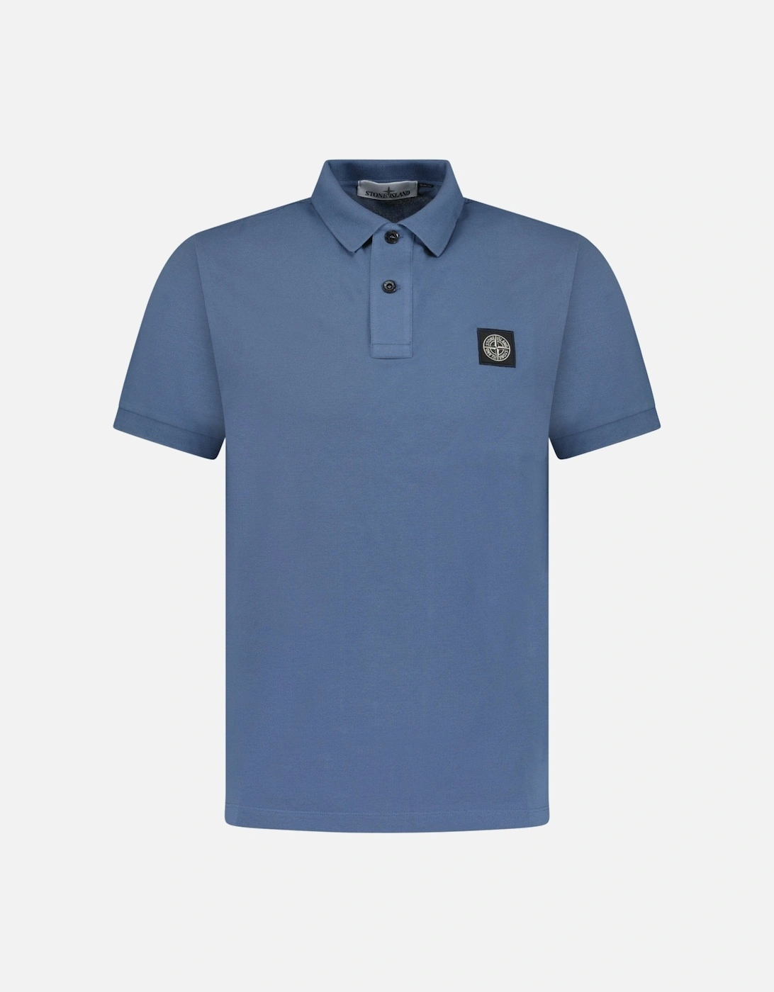 Patch Polo T-Shirt Slim Fit Avio Blue, 3 of 2