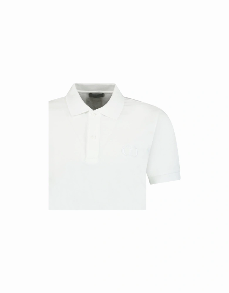 'Cd Icon' Polo T Shirt White